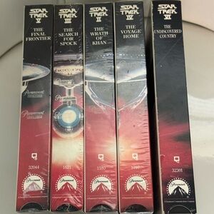 Star Trek Movie Collection DVD Set - Black